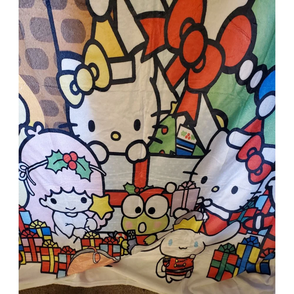 Hello Kitty and friends Christmas Blanket 40x40